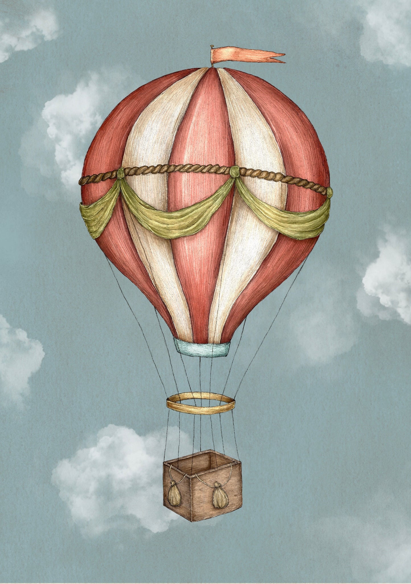 Vintage Hot Air Balloon